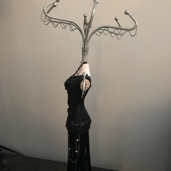 Elegant Jewelry Display Stand Necklace Jewelry Stand Holder Display Earring Neck - Picture 2 of 4